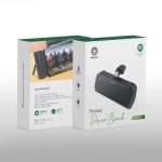 پاوربانک جیبی کانکتور تایپ سی 5000 میلی آمپر