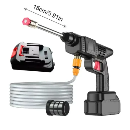 کارواش شارژی دو باتری 48 ولت – قدرت تمیزی در دستان شما