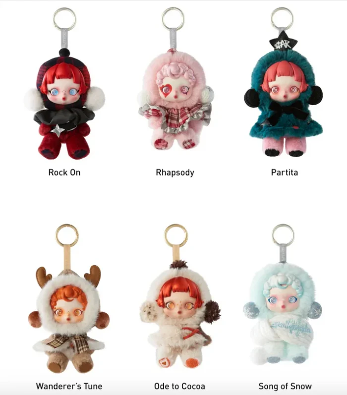 💀 عروسک آویز Skull Panda: Winter Melody – نسخه ویژه هالوین - Image 6