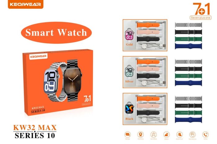 ساعت هوشمند KW32 Max با صفحه‌نمایش HD - Image 2