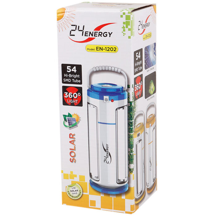 چراغ اضطراری شارژی خورشیدی 24Energy مدل EN-1202 - Image 3