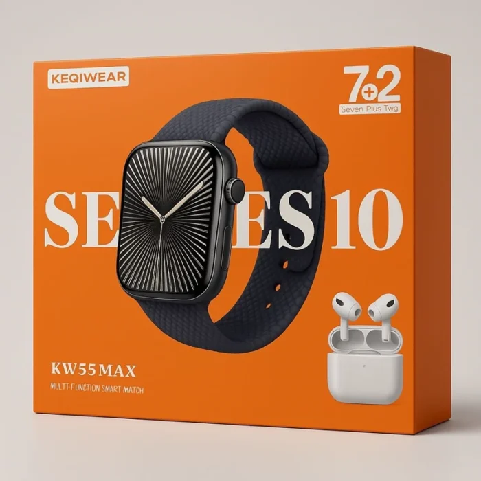 ساعت هوشمند KW55 Max با صفحه‌نمایش HD - Image 2