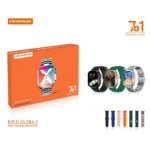 ساعت هوشمند KW31 Ultra 3 با صفحه‌نمایش HD