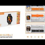 ساعت هوشمند KW63 Ultra 3 با صفحه‌نمایش HD