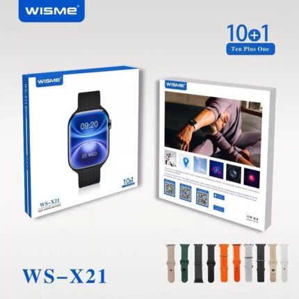 ساعت هوشمند WS-X21 با صفحه‌نمایش HD