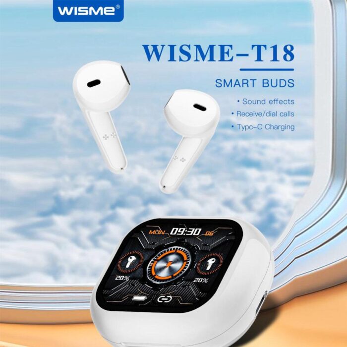 ایرپاد Wisme T18 | هندزفری بی‌سیم با صدای شفاف و باتری بادوام - Image 2