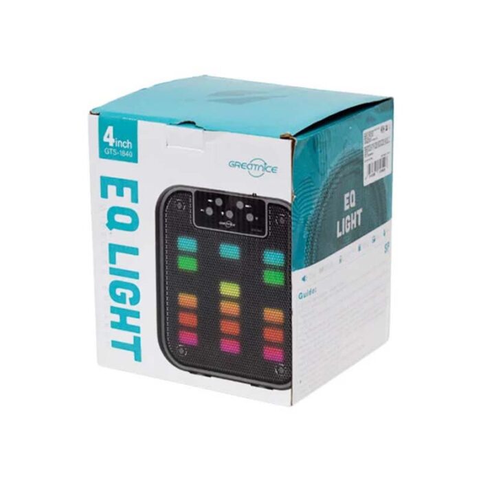 اسپیکر بلوتوثی GTS-1840 RGB قابل حمل - Image 2