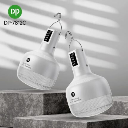 لامپ شارژی LED مدل DP-7812C با توان 18 وات و باتری لیتیومی 2000 میلیآمپرساعت