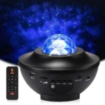 چراغ خواب کهکشانی بلوتوثی Galaxy Star Projector با ریموت کنترل و اسپیکر داخلی